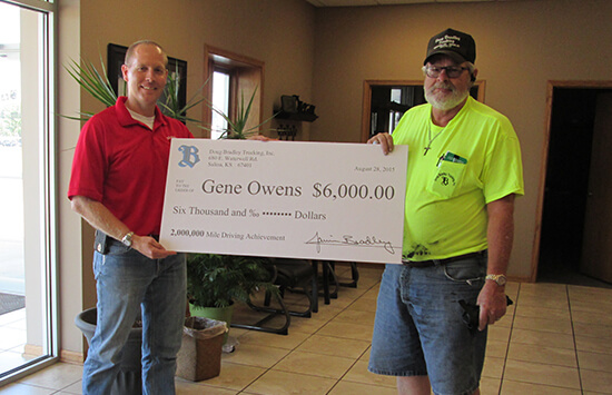 Gene Renz Driver Awards - Doug Bradley Trucking